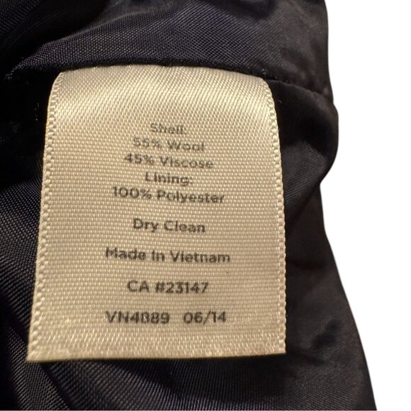 Talbots Petites 2P Plaid Wool Blend Skirt Red & Navy - Picture 5 of 11